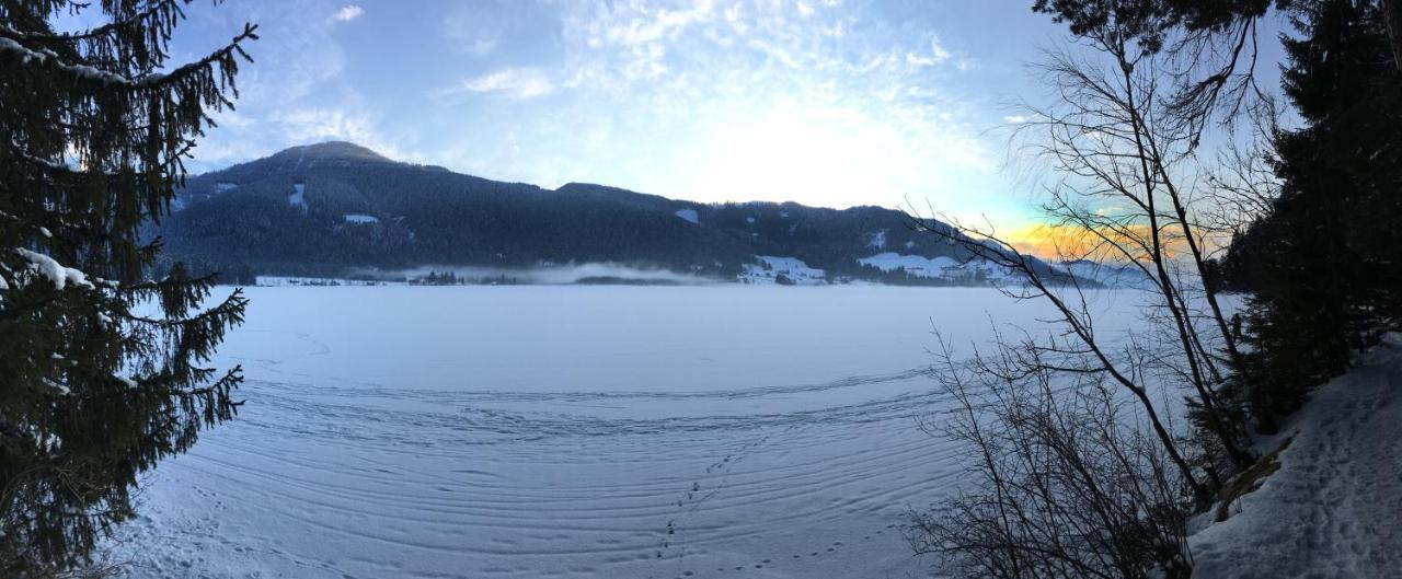 Ferienwohnungen Mitterer Weissensee Bagian luar foto