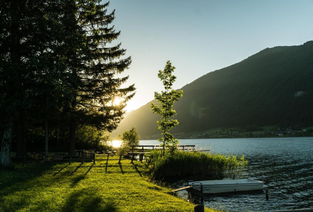 Ferienwohnungen Mitterer Weissensee Bagian luar foto